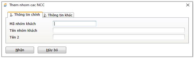 Danh mục khách hàng