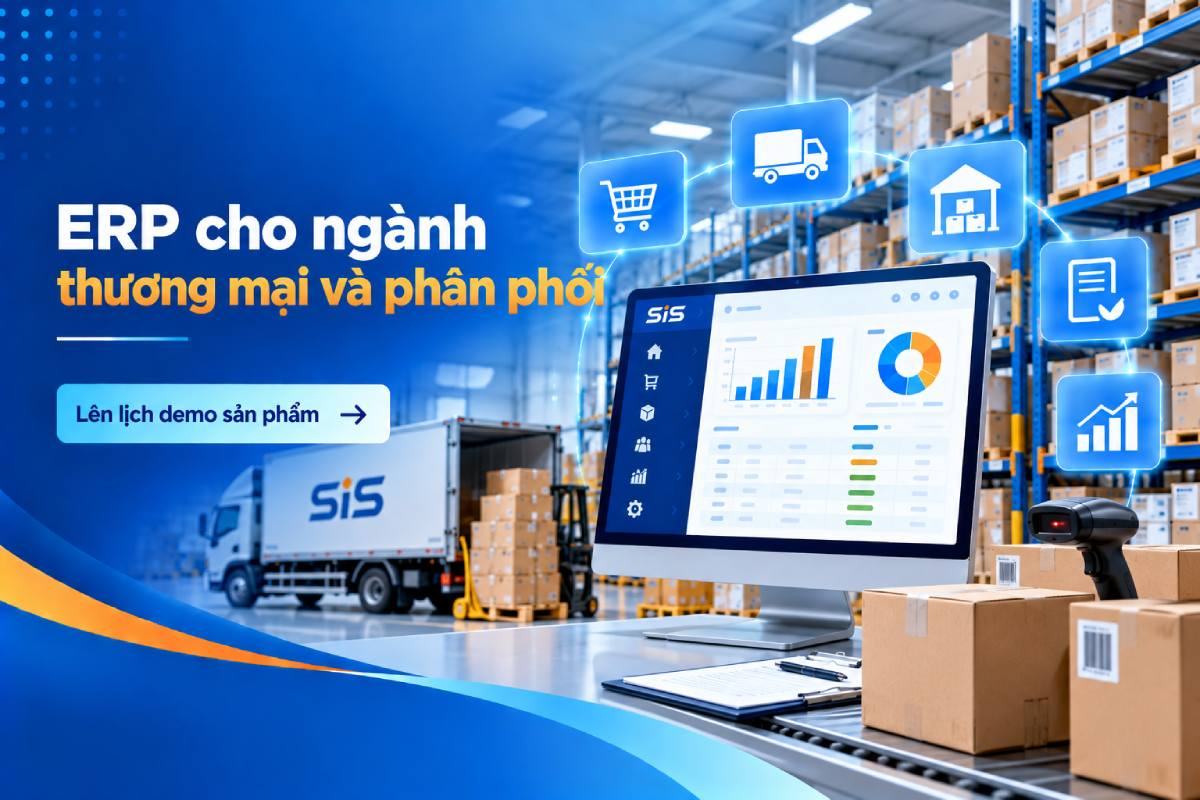 ERP cho ngành thương mại và phân phối