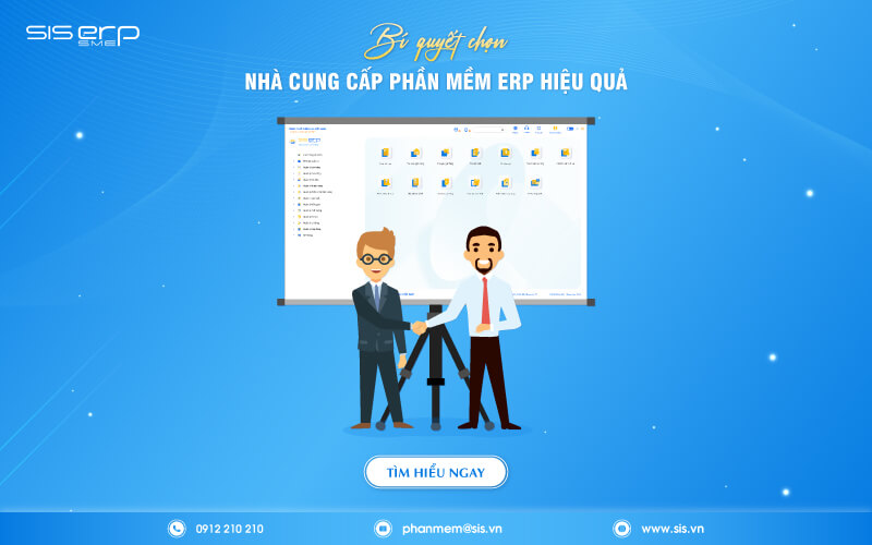 Bí quyết chọn nhà cung cấp phần mềm ERP hiệu quả