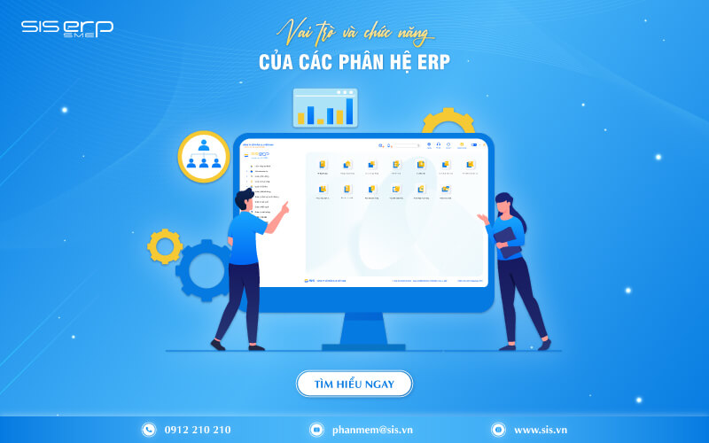 Khám phá các phân hệ ERP thiết yếu cho doanh nghiệp